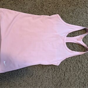 Nike Women's Light Pink Racerback Tank Top